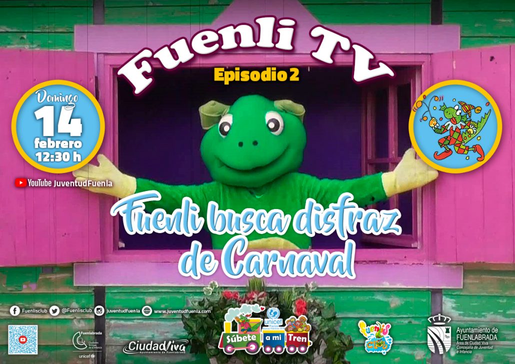Vulgaridad tubo respirador un millón Domingo 14 de febrero 12:30h Fuenli TV "Fuenli busca disfraz de carnaval" -  JUVENTUDFUENLA
