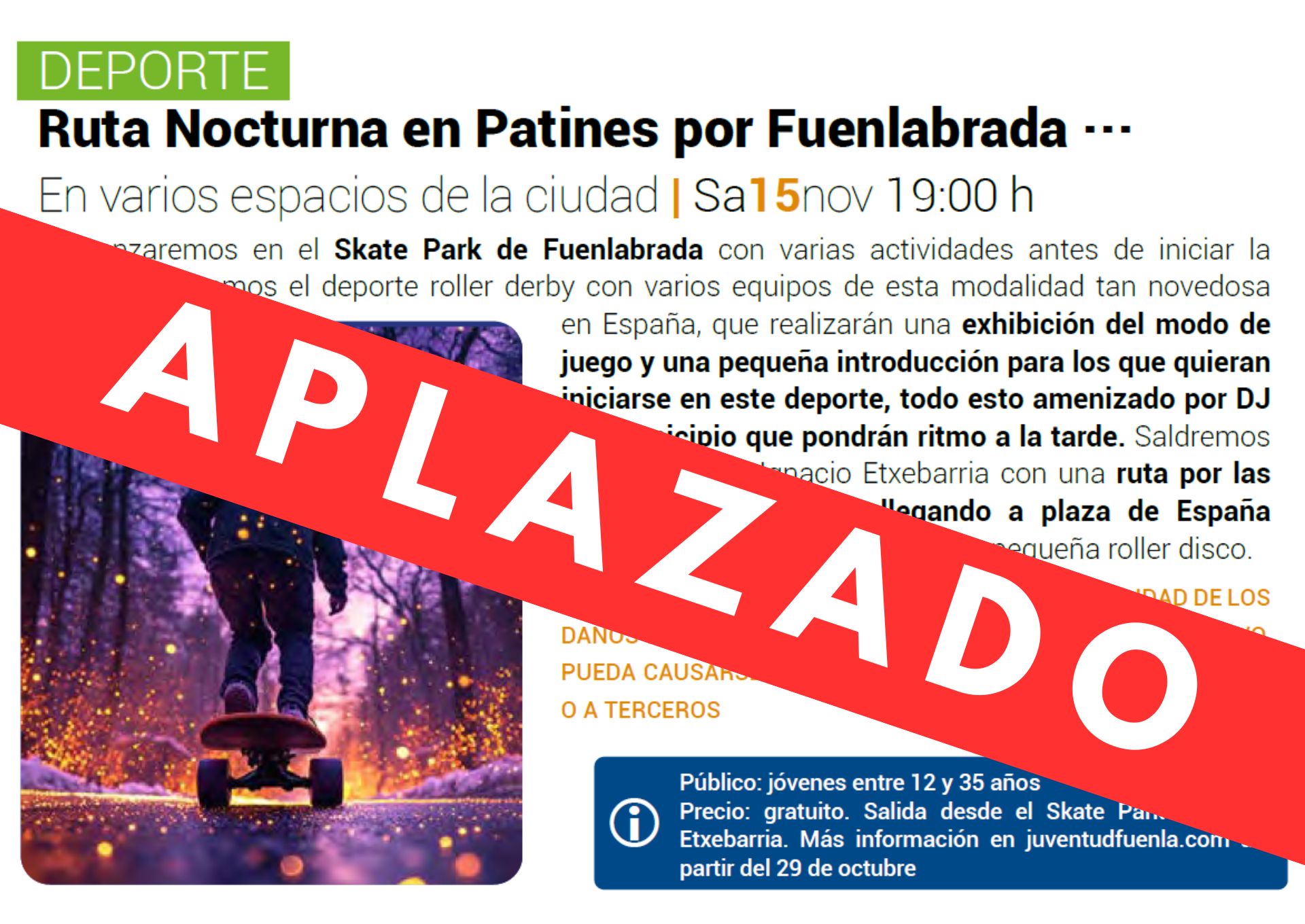 destacada_APLAZADO_ruta_en_patines